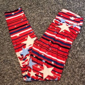 LulaRoe Americana leggings
